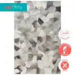 Fallen Leaves Cowhide Rug