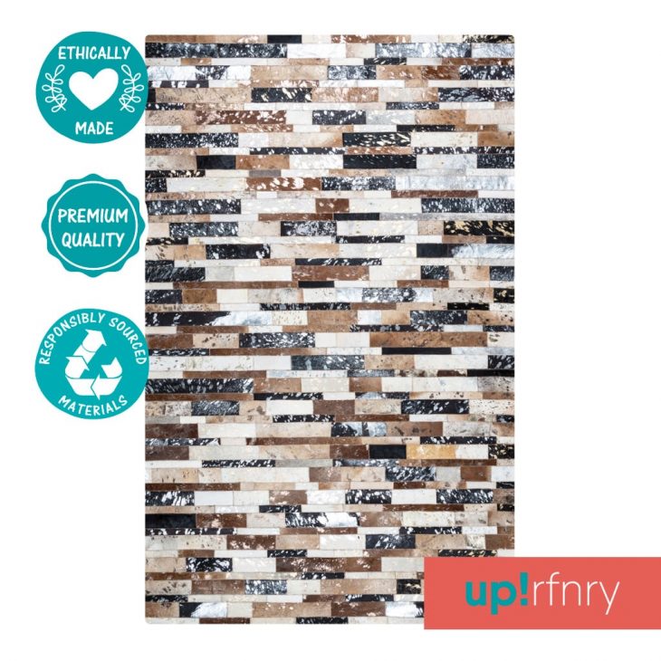 Faux Stone Pattern Rug | Area Rugs | Upcycle Refinery | Free Worldwide ...