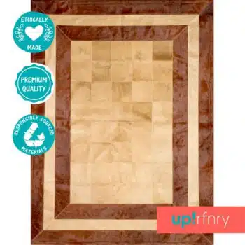 Frame Cowhide Rug