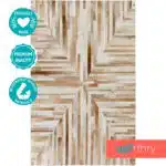 Hourglass Cowhide Rug