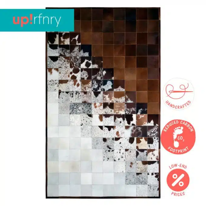 Gradient Patchwork Rug