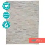 Neutral Striped Rug