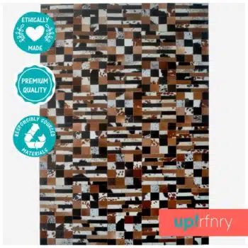 Squares and Stripes Area Rug