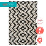 Zig-Zag Cowhide Rug