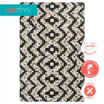 Zig-Zag Cowhide Rug