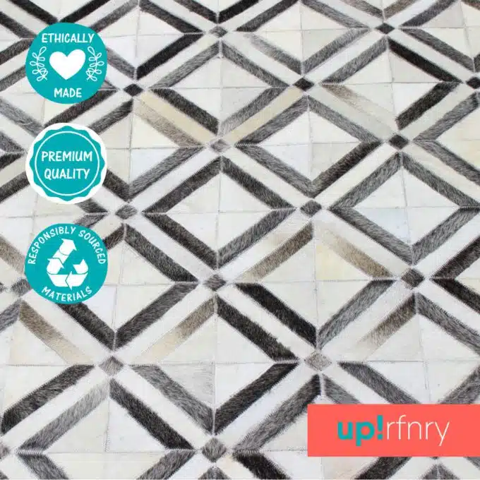 Diamond Tile Patchwork Rug