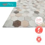 Honeycomb Patchwork Rug