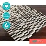 Offset Cowhide Rug