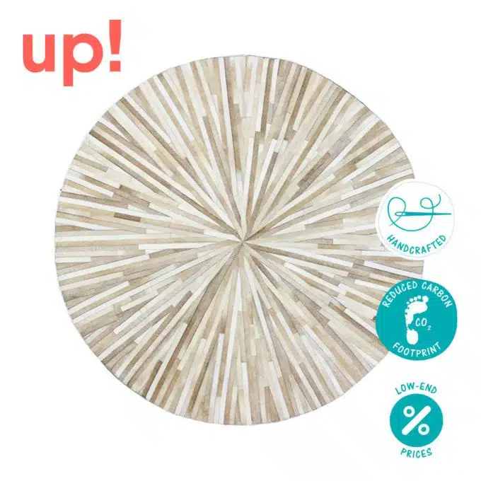 Round Patchwork Rug