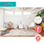 Uniquely Patterned Area Rug