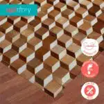 Escher Patchwork Rug