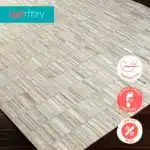 Fade Cowhide Leather Rug